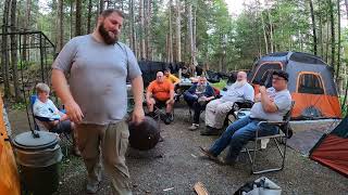 Mid Trip Camp Fire in Newfoundland (Part 1) #notdoneyetadventures #newfoundland #funny