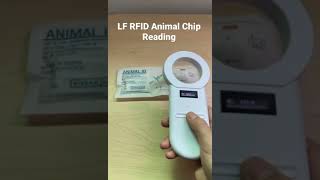 134.2KHz LF Animal RFID Chip & Reader