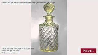 French Antique Vanity Item/perfume Bottle Regence Accessorie