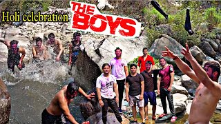 THE BOYS  Holi celebration with friends || Wait For End😂|| uk 13 vlogger