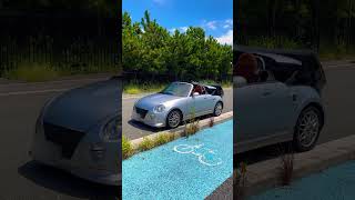 Japanese Kei Car Copen L880K Roof Open & Close #daihatsu #japan #car #jdm