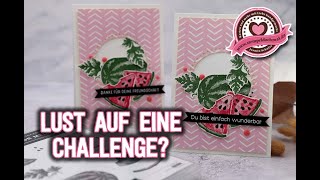 Lust auf eine Challenge? | Watercolor Melon | Stampin' Up!