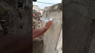 getting crackshil on wall#shorts #construction #youtubeshorts #foryou