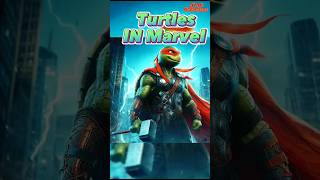 whatif Ninja Turtles 🐢 in marvel comics | AI Art Collections #marvel #tmnt #mcu #avengers