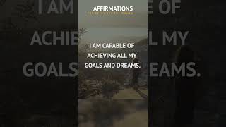 I am in charge of my own life and destiny. Affirmations.