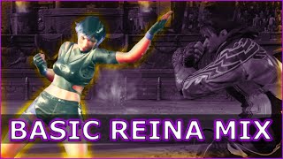 Reina Basic Jab and Down Forward 1 Mix ups in Tekken 8