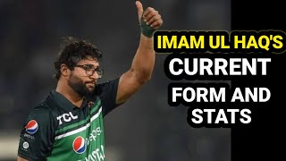 Imam Ul Haq | current form and stats