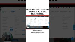 Seo optimierung lernen für Beginner - All in One Marketing Tool