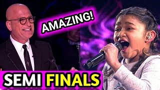 Angelica Hale Blows The Judges, Howie Asks For Votes Talent Geeks 2017 semi finals