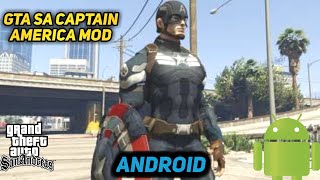 How To Add Captain America Mod In Gta Sa Android | Gta Sa Captain America | Gta Sa Android | Gta Sa