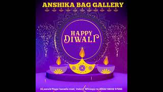 "✨ Wishing you a Happy Diwali from #Anshika Bag Gallery!