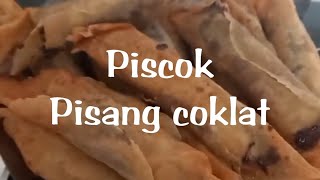 Pisang coklat | piscok #pamulangfoodies #piscok #pisangcoklat #pisanggoreng