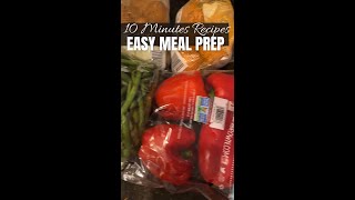 Easy MEAL PREP | 10 Minutes Recipes #shorts #batchcooking #cookwithme