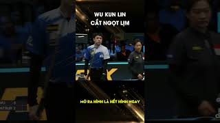 Wu Kun Lin tạo một đường mà không ai nghĩ #shorts  #billiardpoolvn #billiardvn