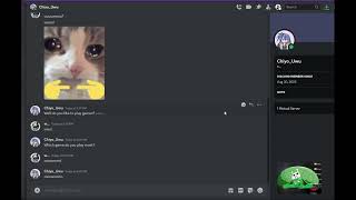 Messing with discord scammers - Uwu