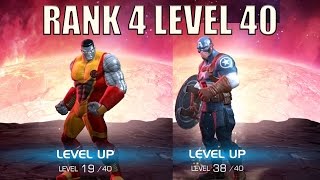 Marvel Contest of Champions | LEVELLING COLOSSUS & CAP WWII!