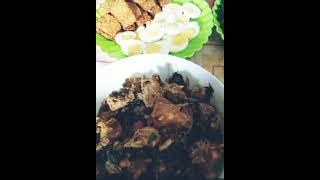 Rica-rica, urap, mie goreng, tahu tempe goreng|| Masakan Indonesia