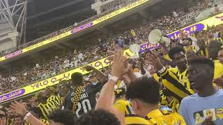 طرب وتشجيع رابطة الاتحاد امام الشباب 💛🖤