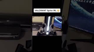 This VALORANT Spike IRL 🤯 #valorant #shorts #gaming