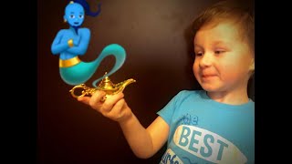 Волшебная лампа с Джином! Magic lamp with Genie!