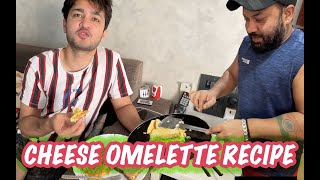 Cheese Omelette banane ki  Recipe I Ashish Bisht I Natasha Singh