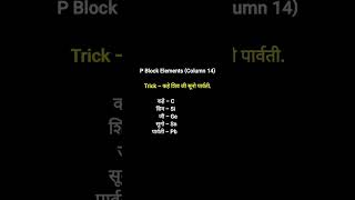 periodic table याद करने की Trick most important gk trick for exam #learn #education #gk #facts #mpsc