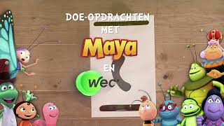 Knutsel een Maya de Bij kijkdoos