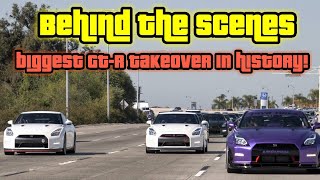 Behind The Scenes: Biggest GT-R Take Over in History