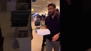 Ajay Devgan spoted on Airport ❤️| Har saans mein ab Teri bat hai #bollywood #hindisong #ytshorts