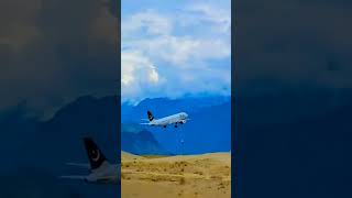 Skardu Airport PIA Airline Flights Amazing view, #pakistan #Skardu airport #like  #youtubeshorts