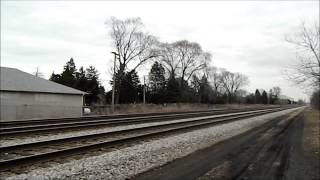 HD: The Metra Rush Hour on the CP Elgin Subdivision at River Grove IL. 3/27/13