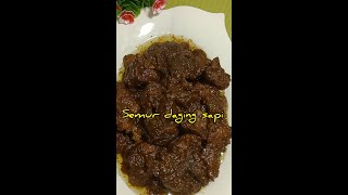 Semur Daging sapi yang super empuk dan super enak#shorts#resepsemur#olahandaging