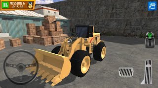 Heavy Large BullDozer Driving - Quarry Parking Simulator - Android IOS Gameplay - Quarry Parking Lot