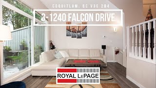 SOLD! 3-1240 Falcon Drive, Coquitlam, BC V3E 2B4