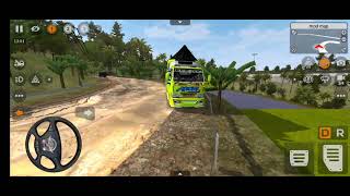 lewati map pelosok pedesaan truck ini auto nyangkut - bus simulator indonesia - android gameplay