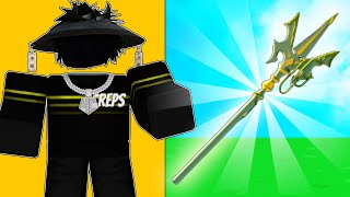 The TRITON kit is INSANE.. (Roblox Bedwars)