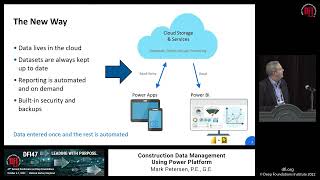 DFI47 MSSP Trade Expo: Black & Veatch - Construction Data Management Using Power Platform