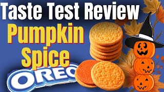 Taste Test Oreo Pumpkin Spice