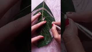 ❤🥰🍃🍂||leaf cutting art|||| 😍😘❤❤🍁🌿|couple leaf cutting art|