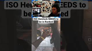 Is the ISO Hemlock too OP for Ranked?? #gaming #gameplay #mw2 #cod #explore #warzone2 #clips #fyp