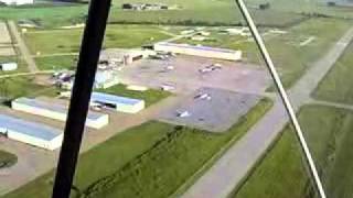 Buzzing the Abbeville Airport.flv