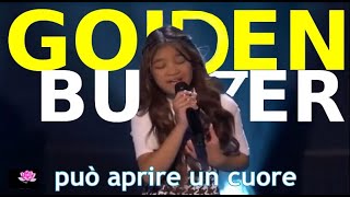 A 11 anni CANTA COME UN ANGELO! Angelica Hale canta FIGHT SONG! GOLDEN BUZZER e STANDING OVATION AGT