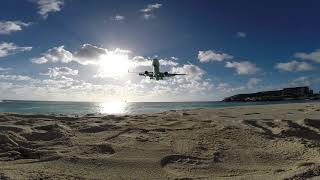 St. Maarten landing