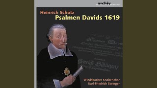 Psalmen Davids 1619: Wie lieblich sind deine Wohnungen SWV 84 (Psalm 84)