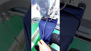 Lock Stitch Bottom Hemming Machine With Reverse Folder Easy Hemming For Jeans #Shorts