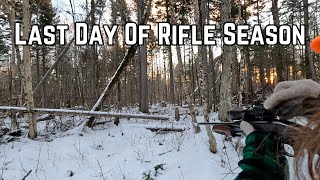 The Last Of Northern Maine Rifle Season // Deer Hunting In Northern Maine