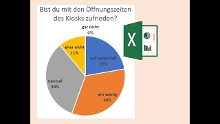 Diagramme in Excel | Auswertung einer Umfrage