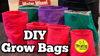 DIY Grow Bag | How to make Grow Bags | Recycling Shopping Bags to Grow Bag for planting