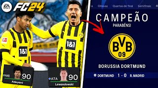 Reconstruindo o BORUSSIA DORTMUND! (a Volta de uma LENDA!) - EA FC 24 Experimento