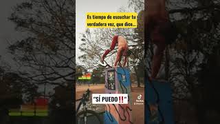 RENUEVATE dite "SÍ PUEDO"‼️ #calistenia #calisthenics #motivacion #emprendedores #viral #viralshorts